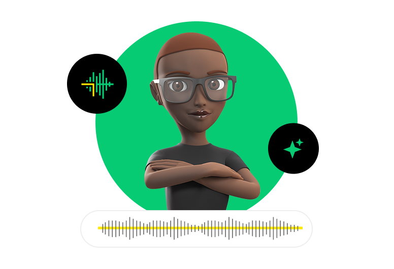 L'une des réceptionniste IA GoTo Connect : profil vocal Emma.