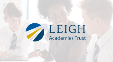 Logo Leigh Academy.